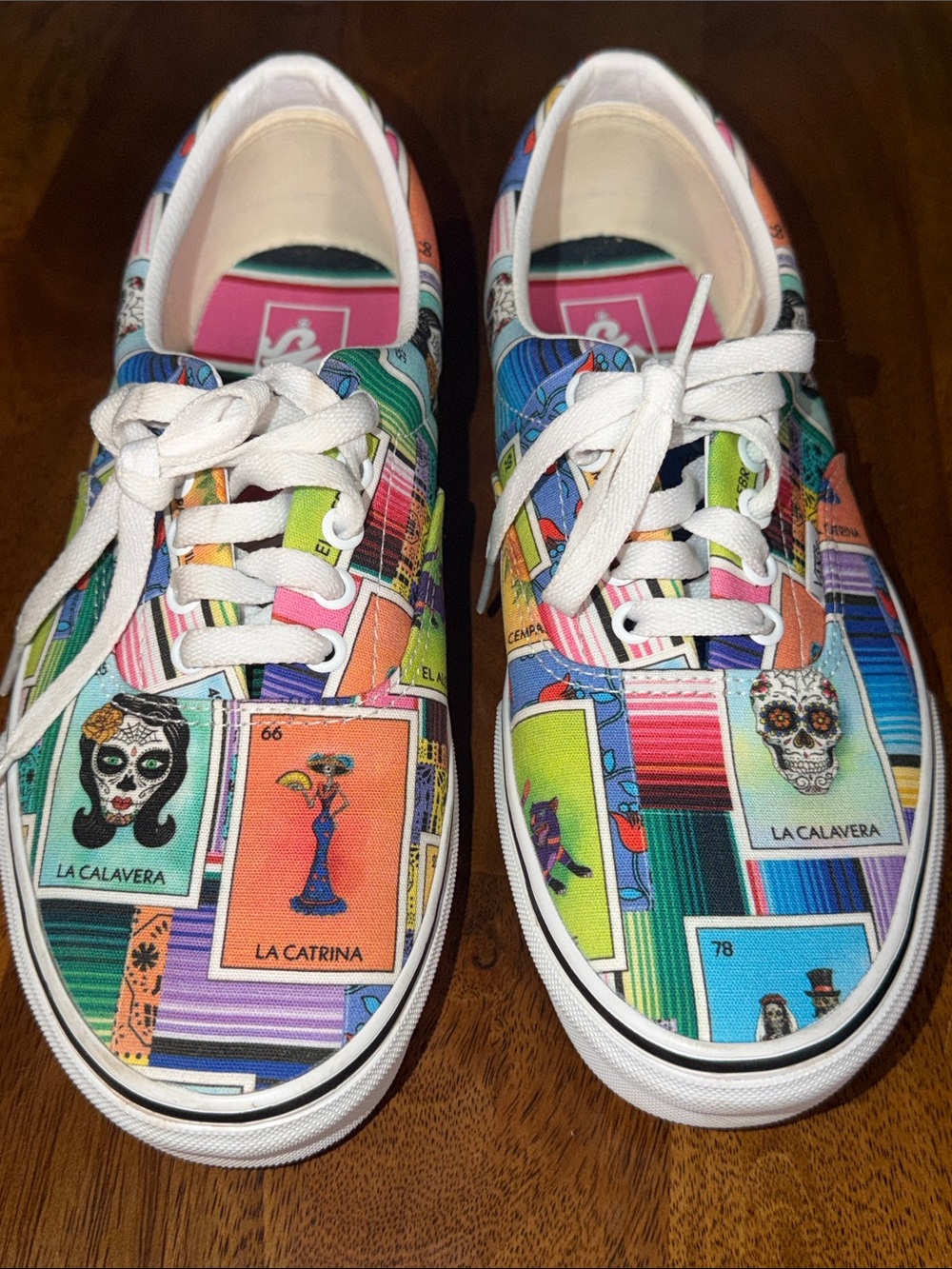Vans Multicolor Day of the Dead Lotería Canvas Sneakers - Picture 6 of 14